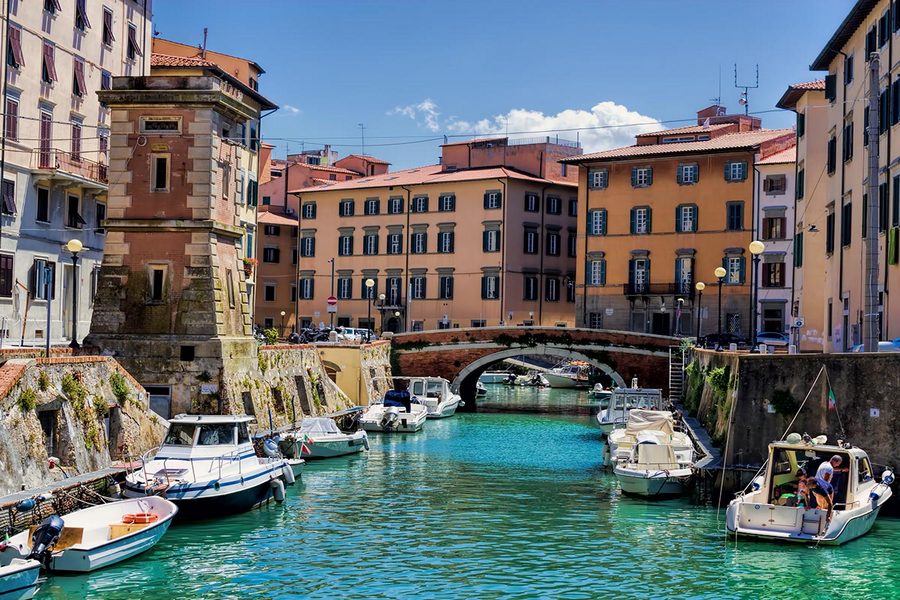 Livorno nazywane Małą Wenecją