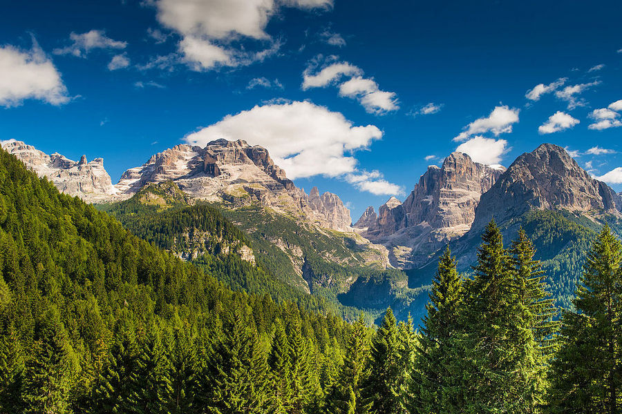 Okolice miejscowości Madonna di Campiglio