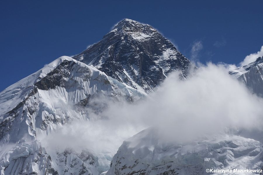 Mt Everest widok z Kala Pattar