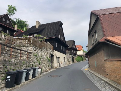Drewniana zabudowa Stramberku (fot. Paweł Klimek)