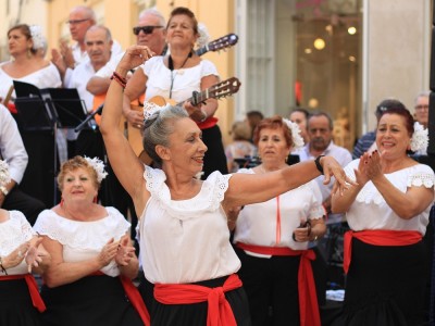 Uliczny pokaz flamenco