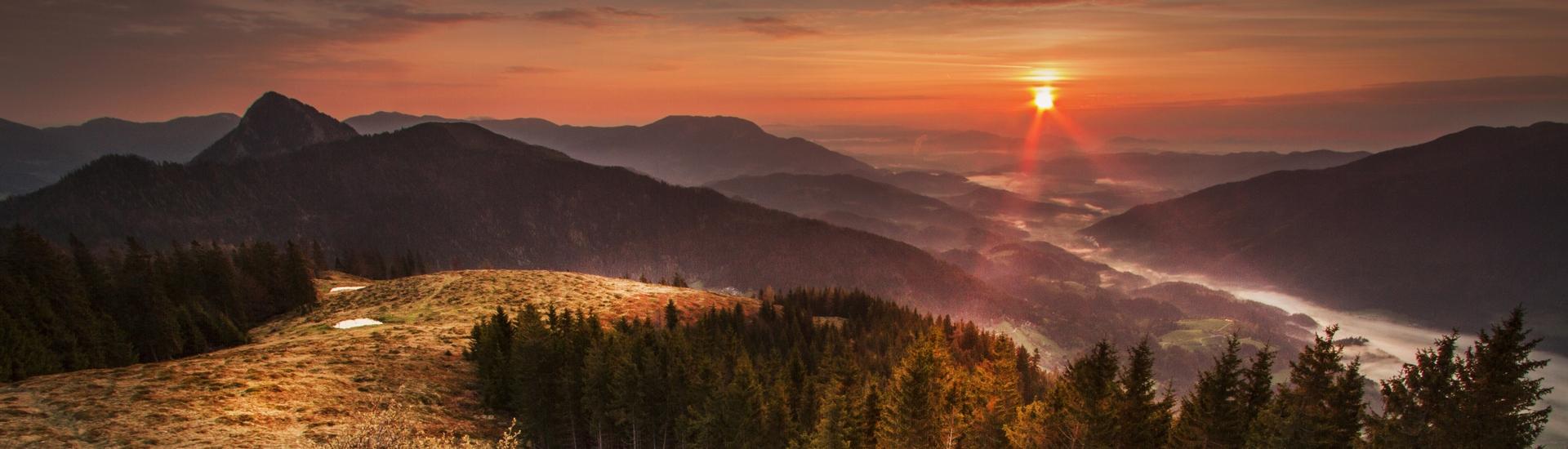Góry Słowenii - słoneczna strona Alp