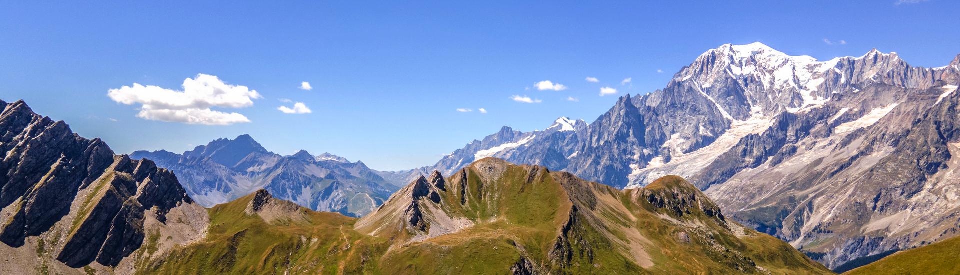 Aosta - z widokiem na Mont Blanc