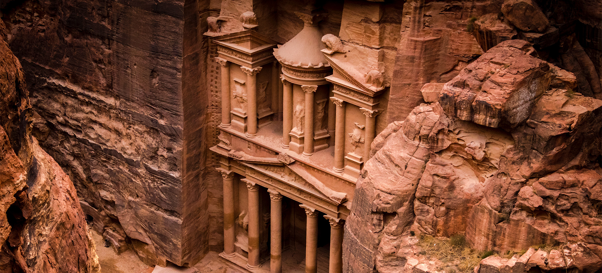 Petra, zatar i marsjańska pustynia