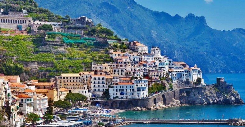 Amalfi - wielki błękit