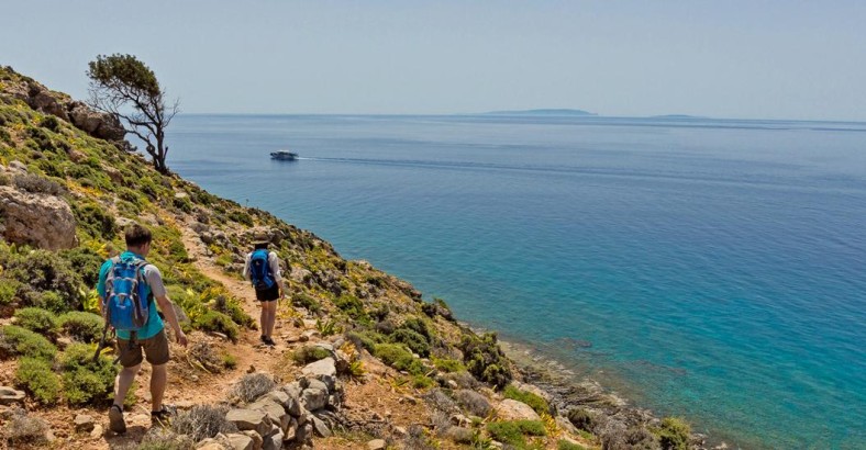 Kreta - Białe Góry i błękit morza
