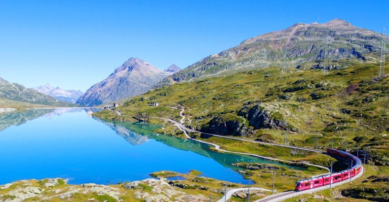 Panorama Alp Szwajcarskich