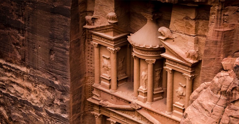 Petra, zatar i marsjańska pustynia