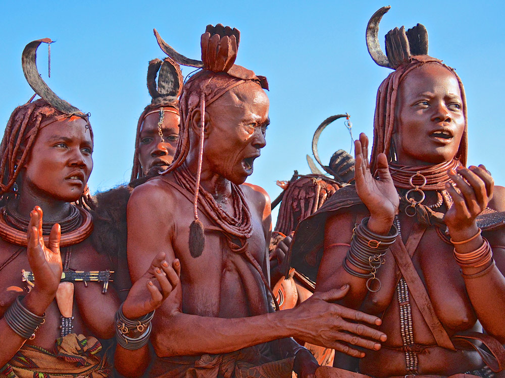 Kobiety w plemieniu Himba w Afryce